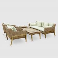 Комплект мебели  Salvador бежевый 5 предметов Rumah Anda