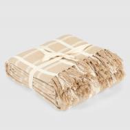 Плед  double бежевый 220х240 см Homelines textiles