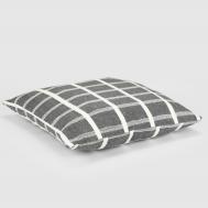 Подушка декоративная  double темно-серый 45х45 см Homelines textiles