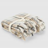 Плед  checked beige 180х200 см Homelines textiles