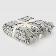 Плед  checked gray 140х200 см Homelines textiles