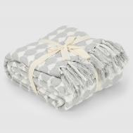 Плед  circles светло-серый 180х200 см Homelines textiles