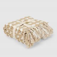 Плед  circles бежевый 140х200 см Homelines textiles