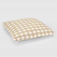 Подушка декоративная  circles бежевый 45х45 см Homelines textiles