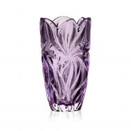 Ваза  Flora amethyst 28 см Aurum Crystal