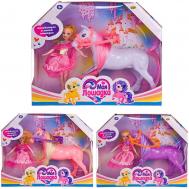 Куколка и лошадка  3 вида (PT-01458) в ассортименте ABtoys