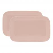 Набор тарелок сервировочных  Alesan бежевый 23x15 см 2шт. Gipfel