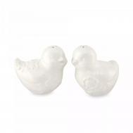 Набор  соль, перец цыплята белый 5х7,7 см Decor de table