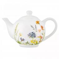 Чайник  Полевые цветы керамика, белый, 1 л Decor de table