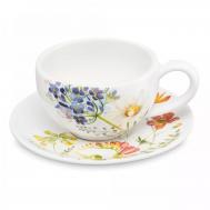 Чайная пара  Полевые цветы, керамика 320 мл Decor de table