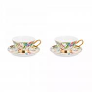 Набор чайных пар  Fleur D'Or фарфор 2х220 мл Decor de table