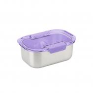 Контейнер  стальной 430 мл двухсекционный Smash