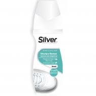 Краска  для обуви ультра белая, реставратор 75 мл Silver