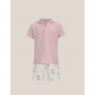 Пижама  Сафини розовый для девочек р.128-134 Togas Kids
