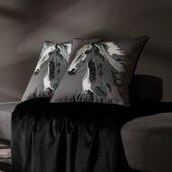 Подушка декоративная  Хестен коричневый 50x50 см Togas