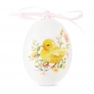 Яйцо пасхальное  цыпленок, керамическая 227a 7 см Decor de table