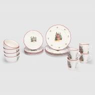 Набор столовой посуды  ny Chalet 16 предметов White Rabbit