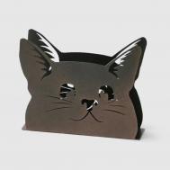 Салфетница  игривый кот sl050-ay чёрная Gala