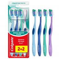 Щетка для зубов  360 2+2 средней жесткости COLGATE