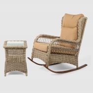 Комплект мебели  Edelweis бежевый 2 предмета Rattan grand