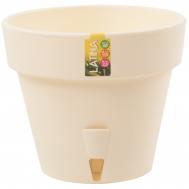 Горшок для цветов  Латина кремовый 3.7 л D 20 см SANTINO