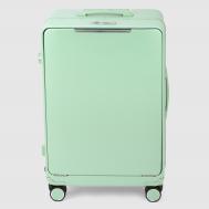Чемодан  из поликарбоната, размер 24, зелёный 43х26х64 см Smarter Luggage