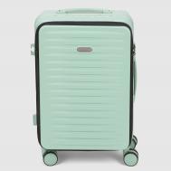 Чемодан  из поликарбоната, размер 20, зелёный 36х25х57 см Smarter Luggage