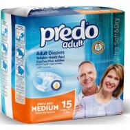 Подгузники для взрослых  (М) 15шт Predo Adult