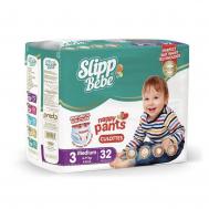 Подгузники-трусики  № 3 (4-9 кг) 32 шт SLIPP BEBE