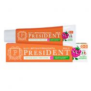 Зубная паста детская  Мамина малинка 0-3 лет, 25 RDA, 45 г President