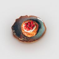 Тарелка  Танцующий лес скорлупа дракона 23 см Велес