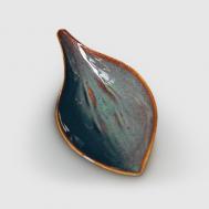 Тарелка  Танцующий лес лепесток лотоса 27 см Велес