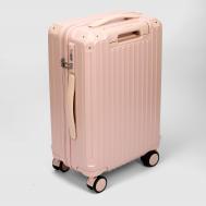 Чемодан  размер 20, розовый Zhongshan Silk