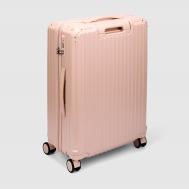 Чемодан  размер 24, розовый Zhongshan Silk