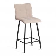Полубарный стул  Bari/Бари велюр, бежевый, 7, 42х55х99 см TC