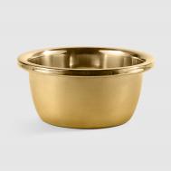 Миска  нержавеющая сталь, золотистая, 20 см Remus
