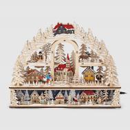 Подсвечник Chuangying craft новогодний декоративный led 45х10х35 см Chuangying craft