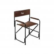 Кресло директорское  Premier Fishing с откидным столиком труба d22 коричневое (T-PR-DC-95100T-BN) Тонар