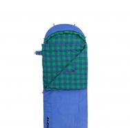 Спальный мешок  ALEKSAN Wide 300R, 220x90, правый, шелтер, синий (T-N-SB-AW-300R) Nisus
