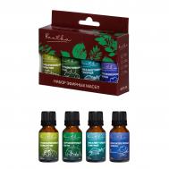 Набор масел эфирных "" Для него" (эвкалипт, бергамот, можжевельник, розмарин), 4х15 мл Banika