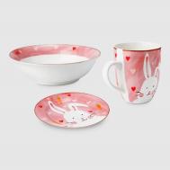 Набор столовый  Honey bunny 3 предмета Apollo