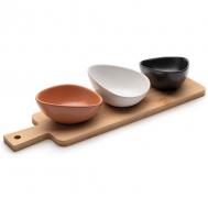 Менажницы  Scenario с подставкой, 3 шт Apollo