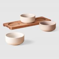 Менажницы  Malpaso с подставкой, 3 шт Apollo