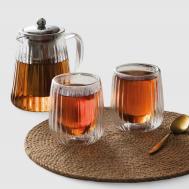 Набор  Costolet чайник 950 мл, 2 бокала, 280 мл Apollo