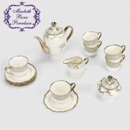 Набор чайный  Bouquet 15 предметов, 6 персон Macbeth bone porcelain
