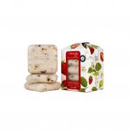 Мыло  клубничное 3x50 гр Mage