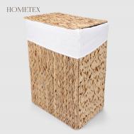 Корзина для белья  с крышкой 40x28x58 см Hometex