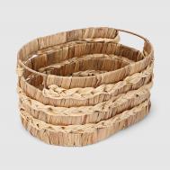 Коробка для xранения  овальная 33x24x16 см Hometex