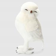 Декоративная фигура  сова белая 23х18х39 см James arts