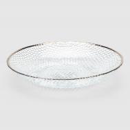 Блюдо глубокое  pola д21см 4см серебристый ArdaCam